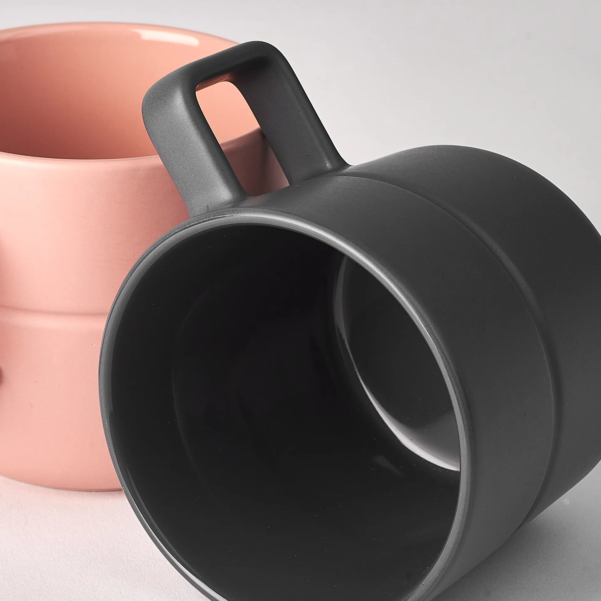 Lines マグ 50 cl 2パック, dark grey NJRD | 二オール