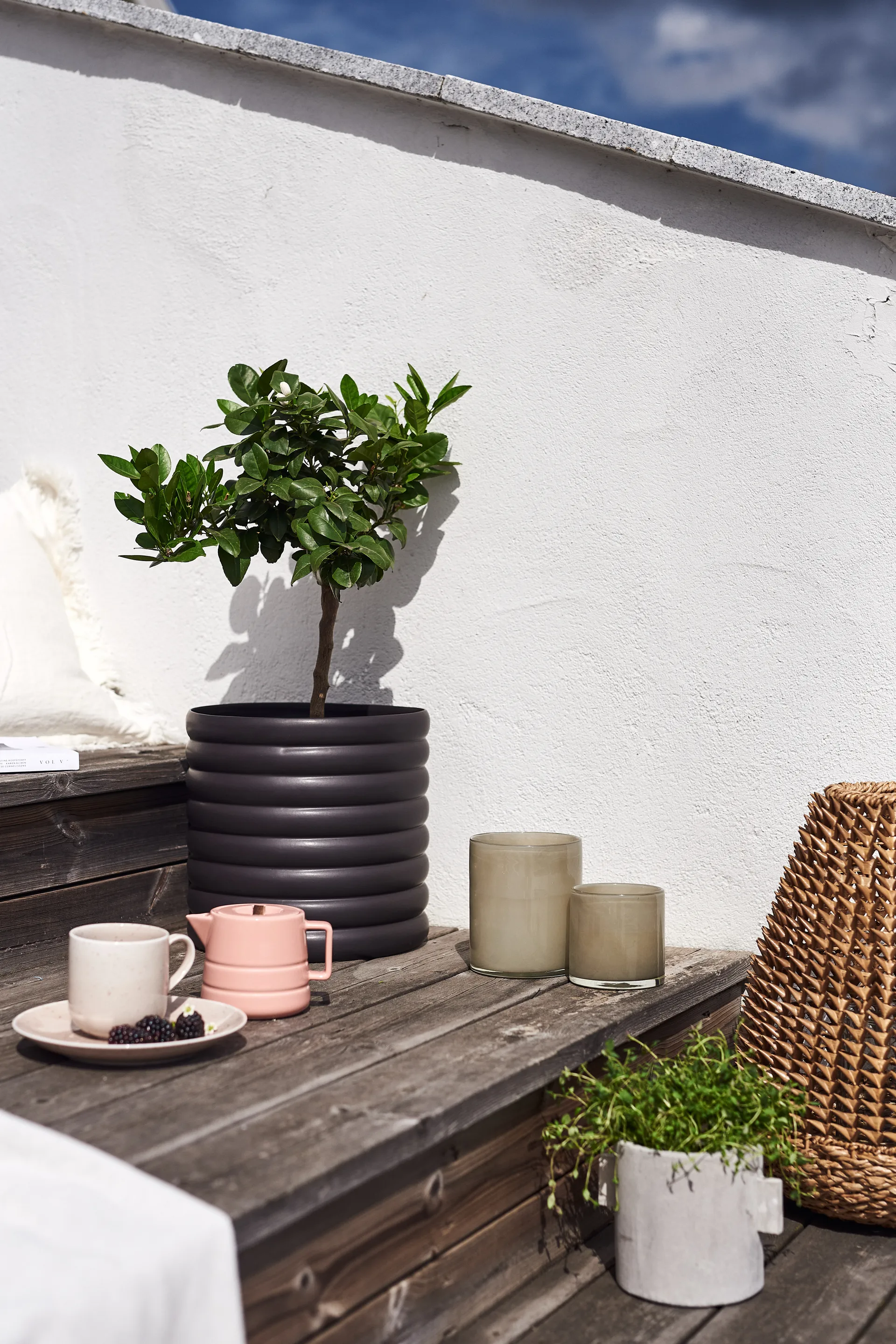 Lines ミルクジャグ 50 cl, pink NJRD | 二オール