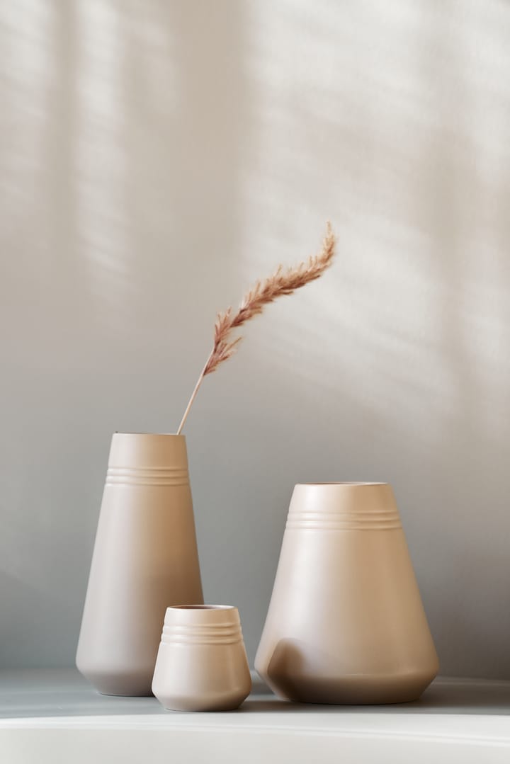 Lines 花瓶 8 cm, Beige NJRD | 二オール