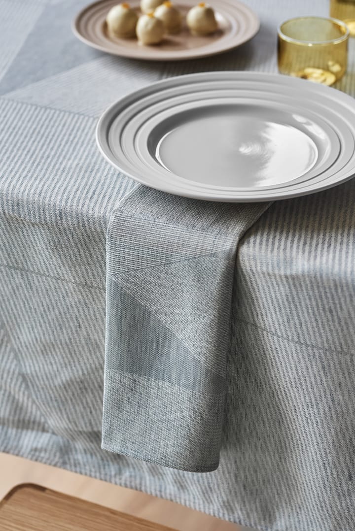 Metric ナプキン 47x47 cm 4-pack, Blue-white NJRD | 二オール