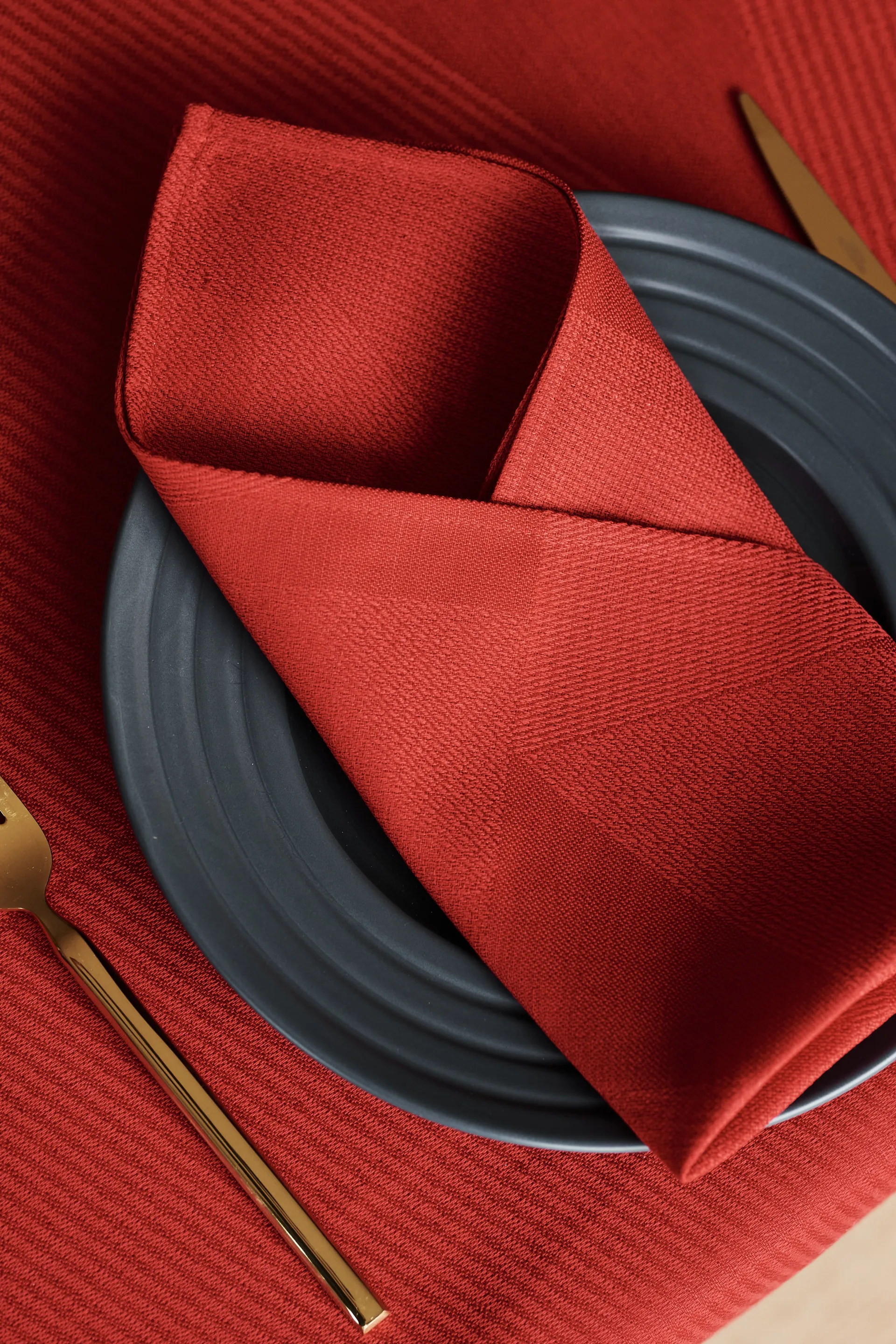 Metric ナプキン 47x47 cm 4-pack, Red NJRD | 二オール