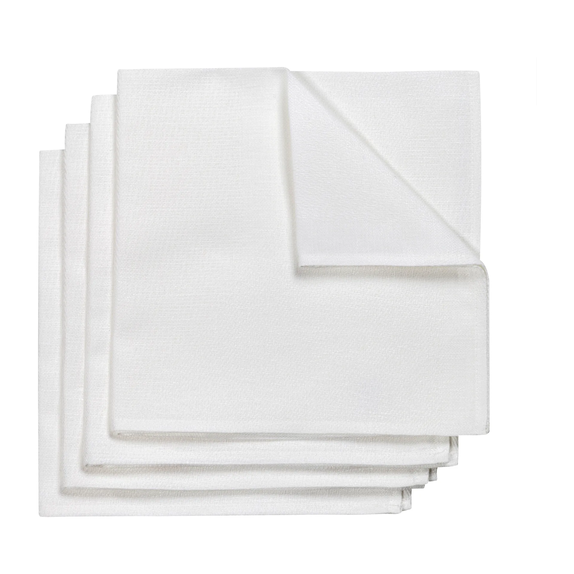 Metric ナプキン 47x47 cm 4枚セット, White NJRD | 二オール