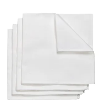 Metric ナプキン 47x47 cm 4枚セット - White - NJRD | 二オール