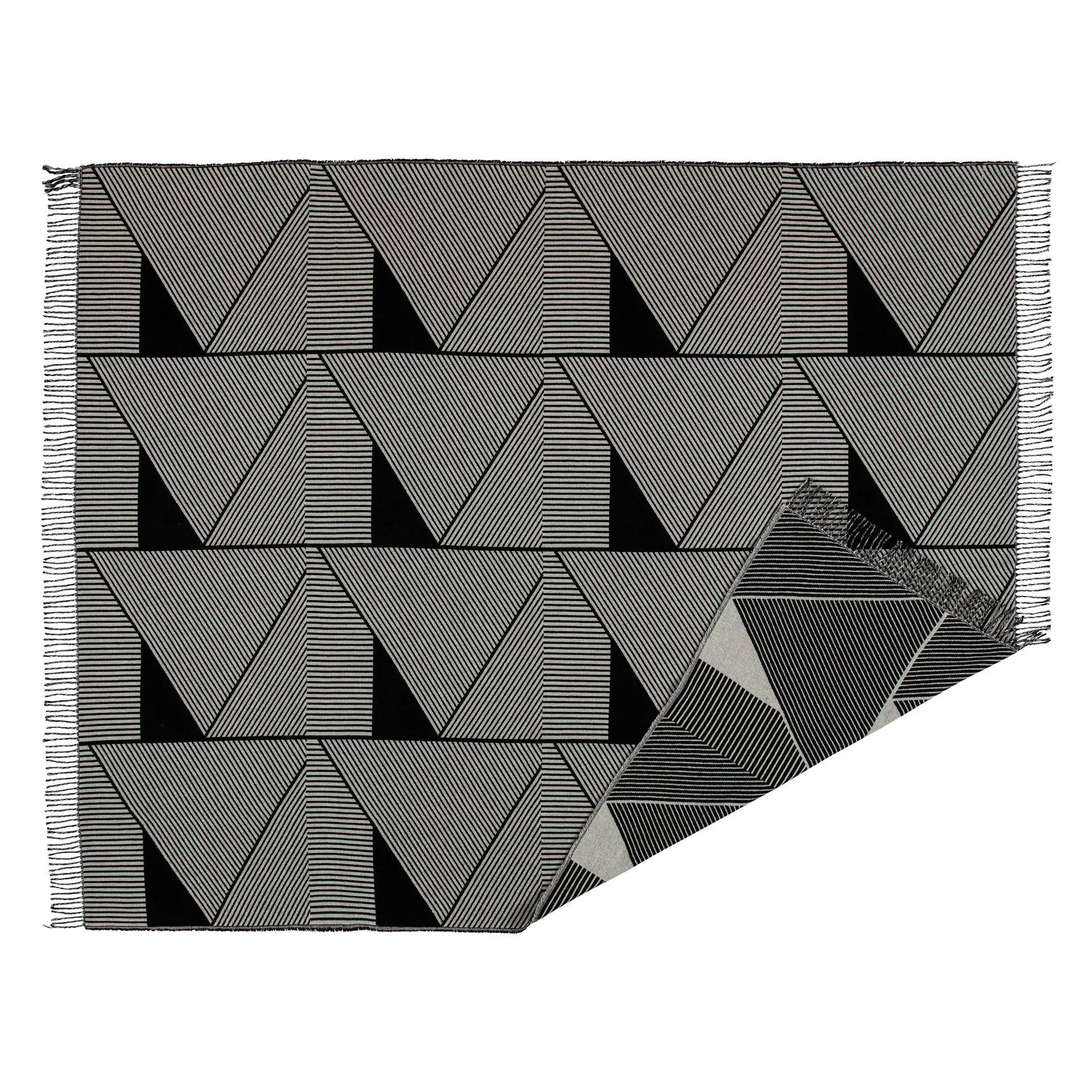 Metric focus コットンスロー, black NJRD | 二オール