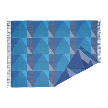 Metric focus No. 3 コットンブランケット 130x185 cm - Blue - NJRD | 二オール