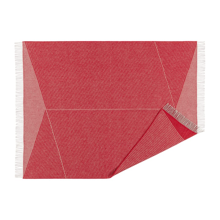 Rectangles ウールスロー 季節限定 130x185 cm - Red - NJRD | 二オール