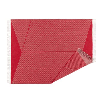 Rectangles ウールスロー 季節限定 130x185 cm - Red - NJRD | 二オール