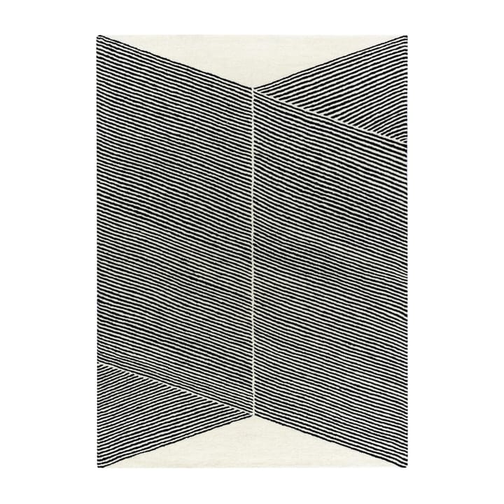 Rectangles ウールラグ ナチュラル ホワイト - 170x240 cm - NJRD | 二オール