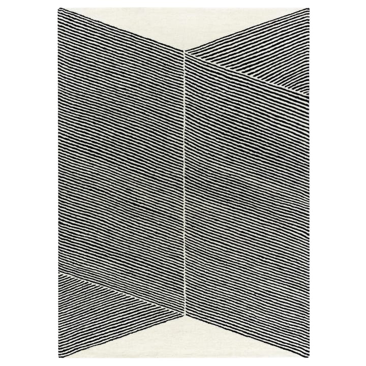 Rectangles ウールラグ ナチュラル ホワイト - 200x300 cm - NJRD | 二オール