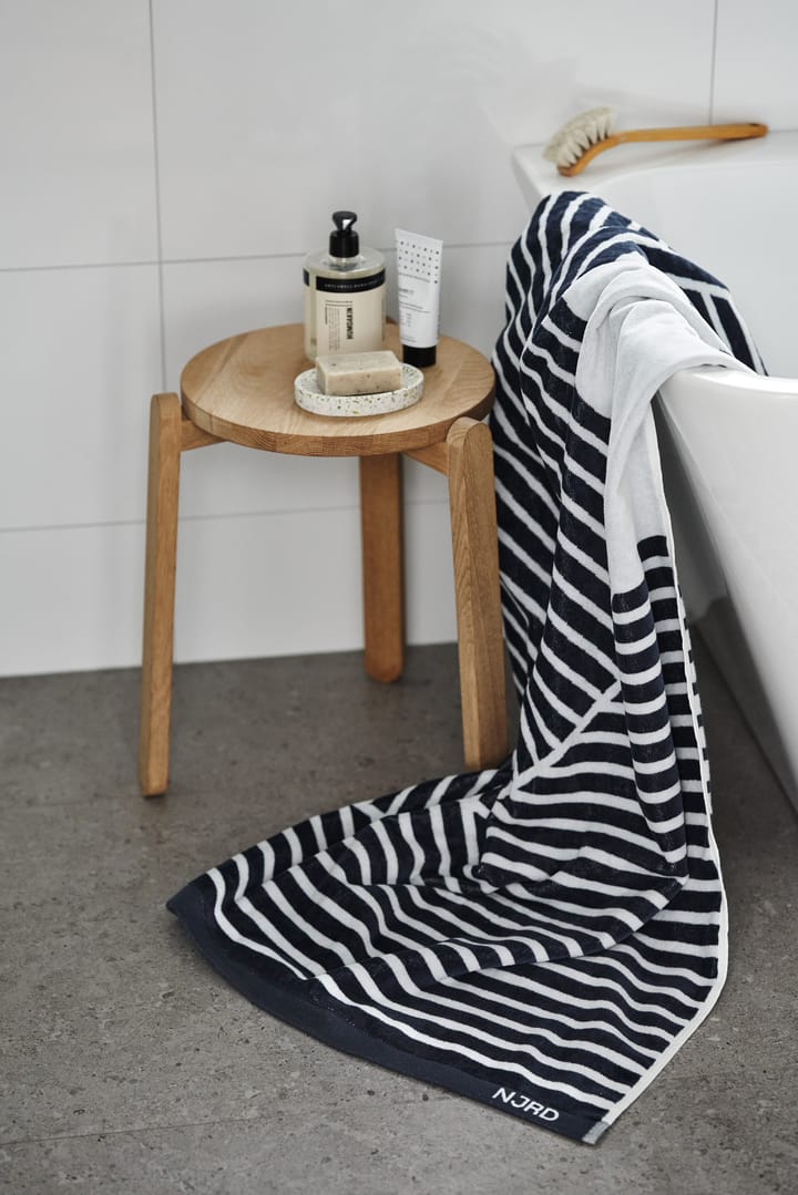 Stripes バスタオル 100x150 cm, Blue NJRD | 二オール