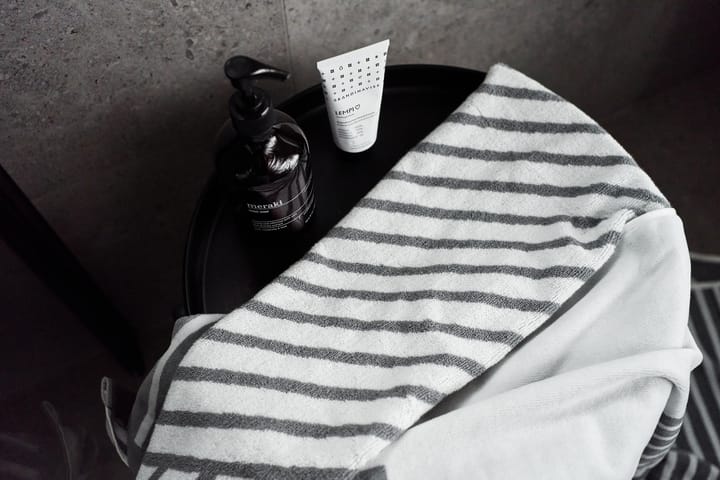 Stripes バスタオル 100x150 cm, Grey NJRD | 二オール