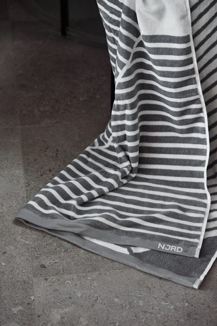 Stripes バスタオル 100x150 cm, Grey NJRD | 二オール