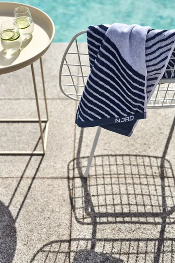 Stripes キッチンタオル 4枚セット - Blue - NJRD
