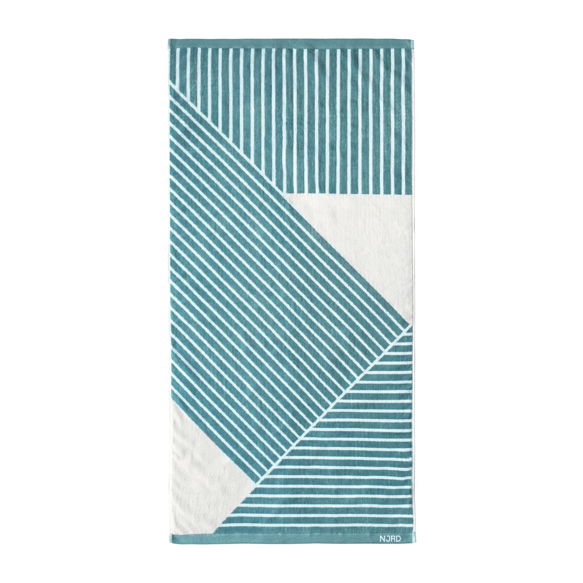 Stripes バスタオル 70x140 cm 2022年限定版, Turquoise NJRD | 二オール