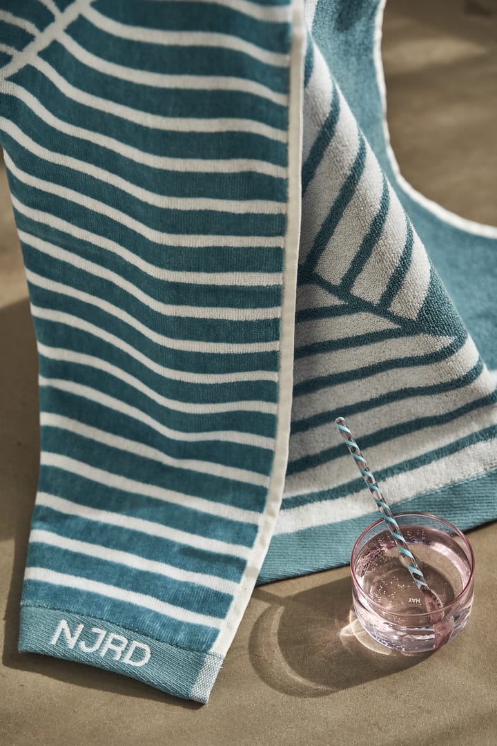 Stripes バスタオル 70x140 cm 2022年限定版, Turquoise NJRD | 二オール