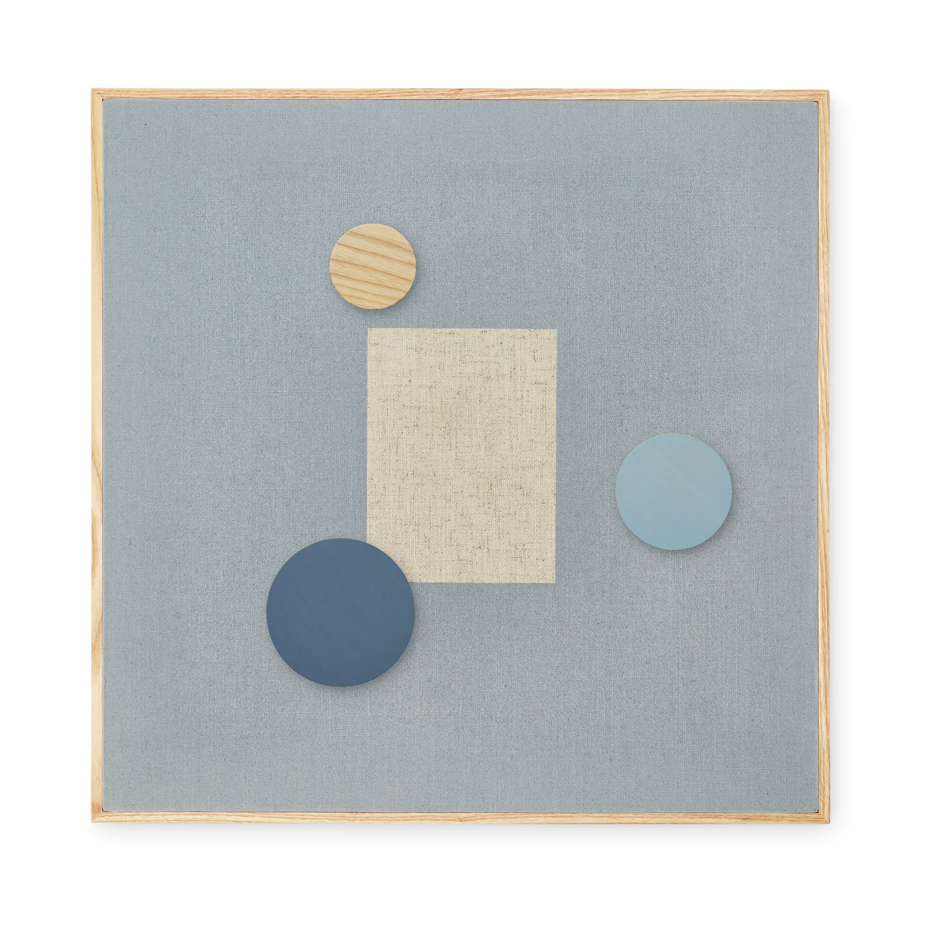 マグネットボード マグネット3個付き, Blue Nofred