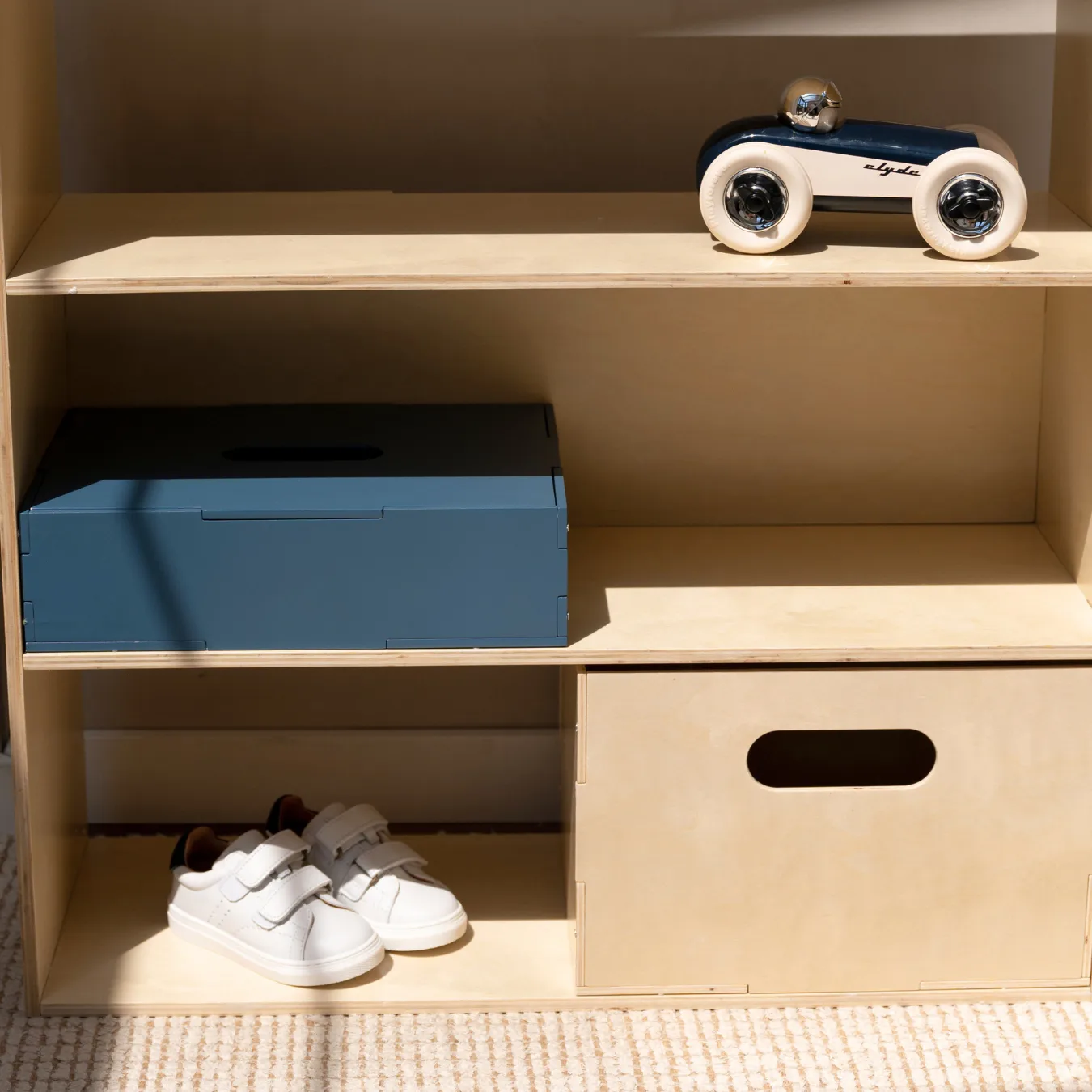 Kiddo ツールボックス 収納ボックス, Blue Nofred