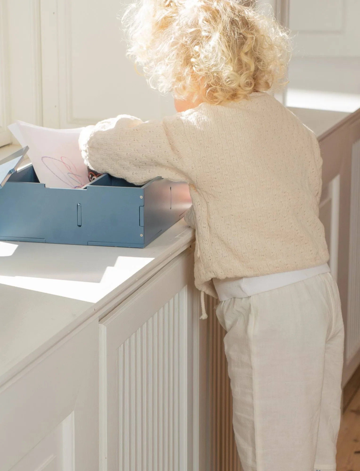 Kiddo ツールボックス 収納ボックス, Blue Nofred