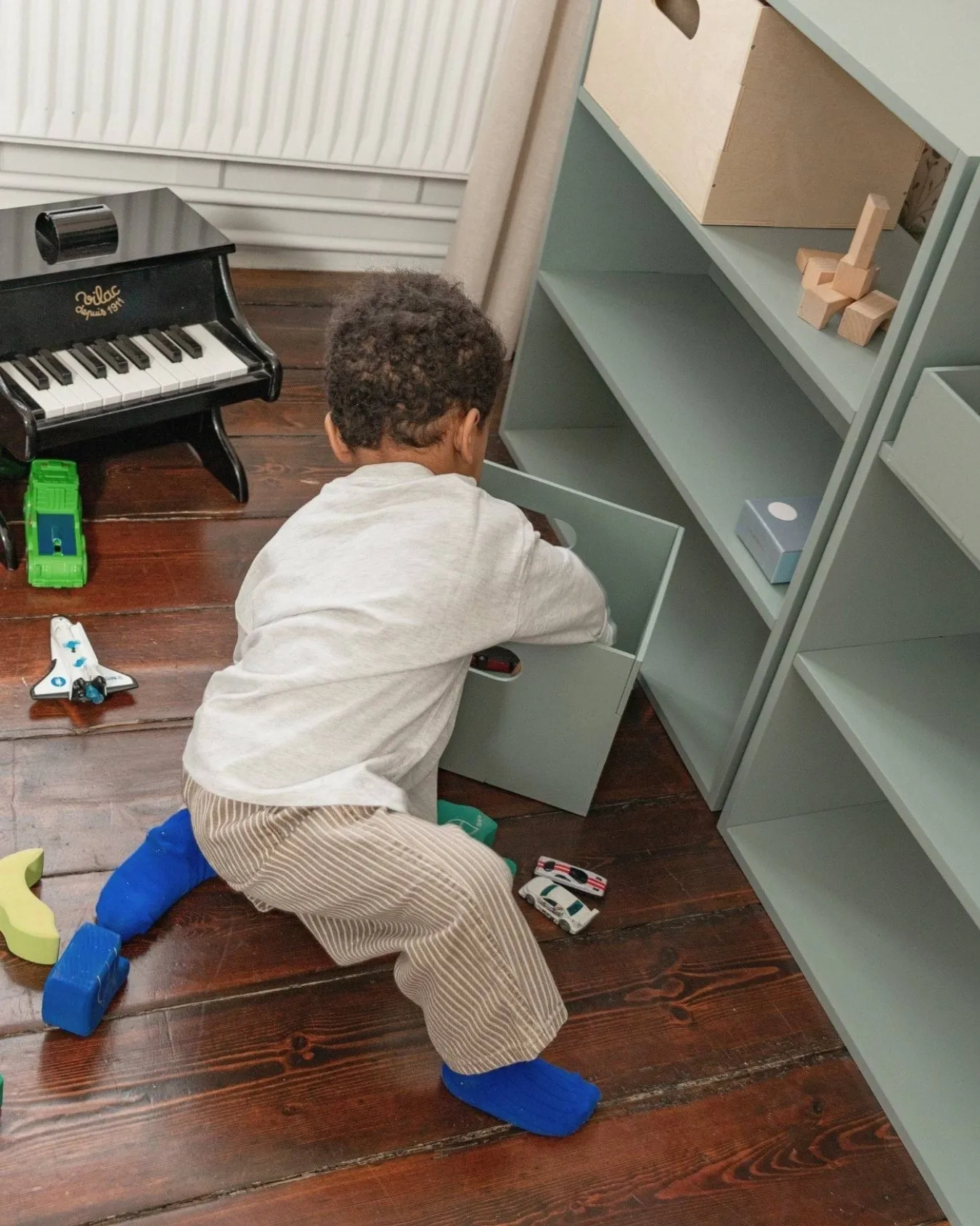 Kiddo Box 収納ボックス, Olive green Nofred