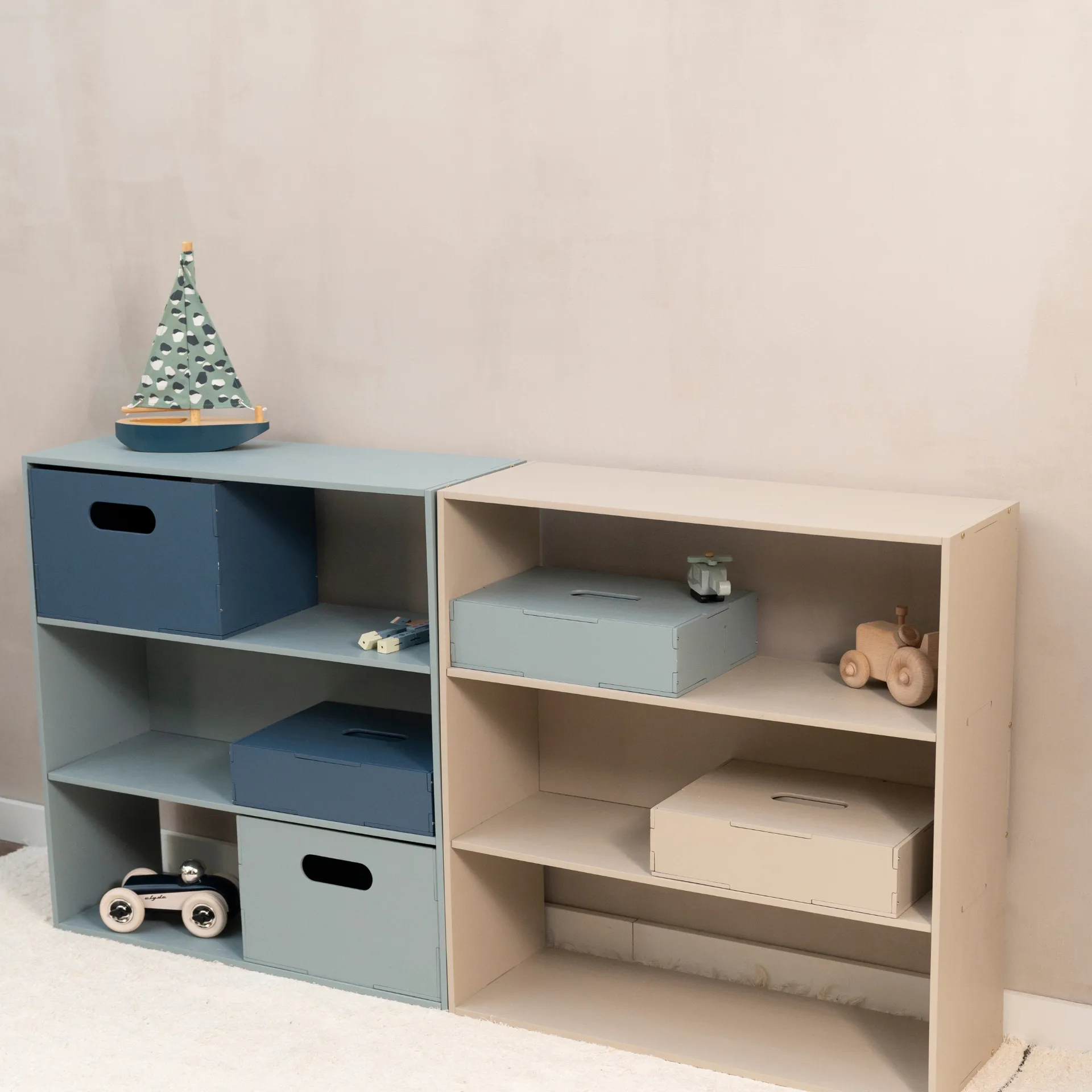 Kiddo Shelving 子供用 シェルフ, Beige Nofred