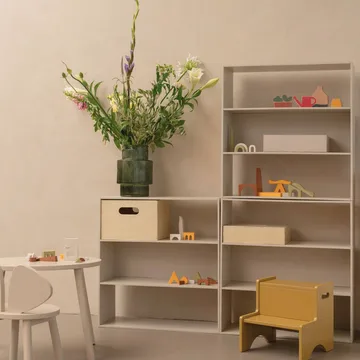 Kiddo Shelving 子供用 シェルフ - Beige - Nofred