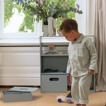 Kiddo Shelving 子供用 シェルフ - Olive green - Nofred