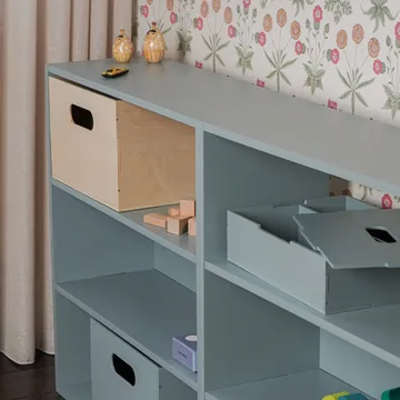 Kiddo Shelving 子供用 シェルフ - Olive green - Nofred