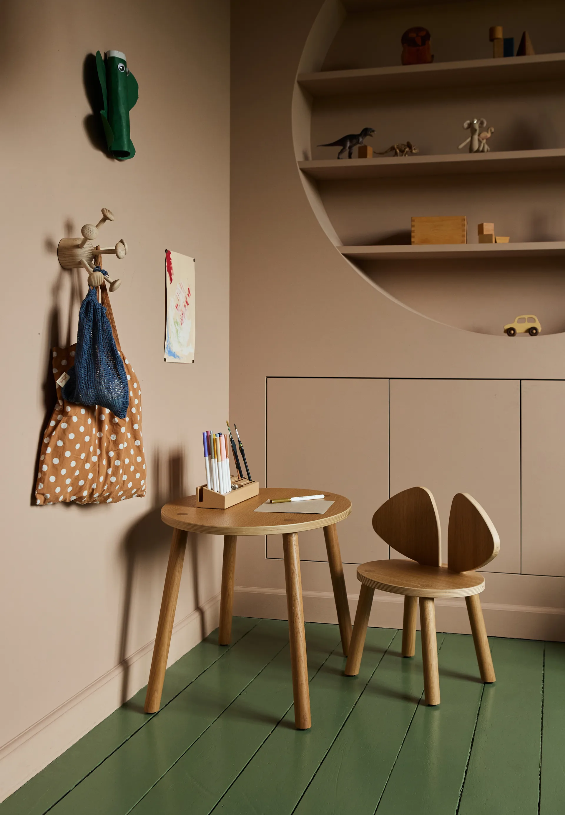 Mouse チェア 子供用チェア, Oak Nofred