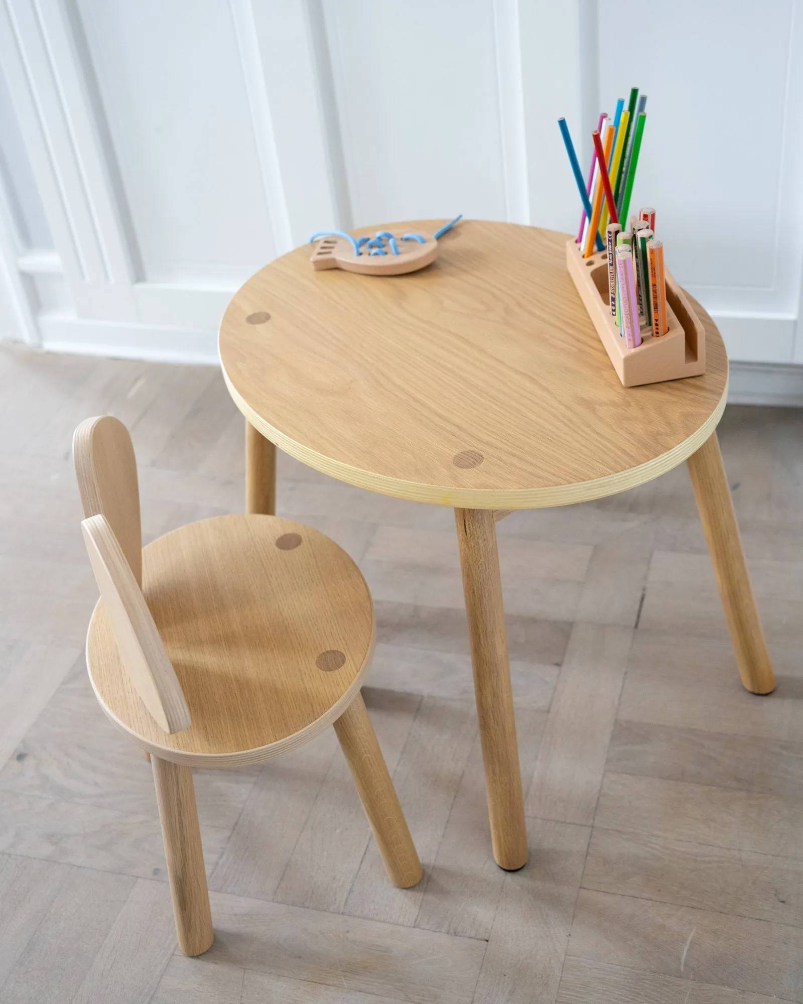Mouse テーブル 子供用 テーブル, Oak Nofred
