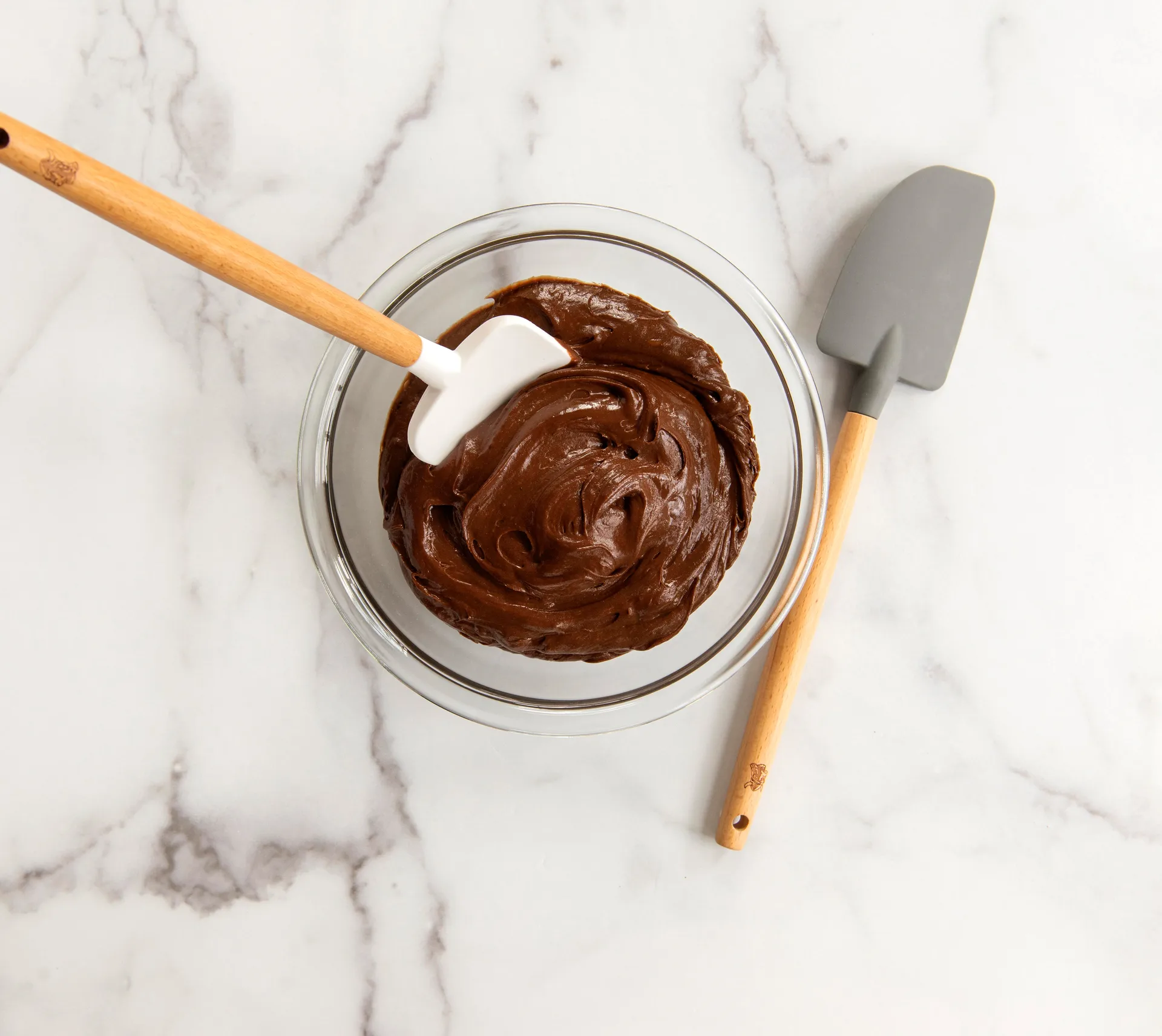 Nordic Ware スパチュラ beech wood 2パック, Black.white Nordic Ware