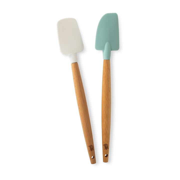 Nordic Ware mini スパチュラ beech wood 2パック - White.blue - Nordic Ware