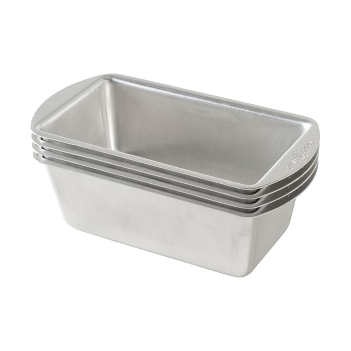 Nordic Ware Naturals ミニ 食パン焼き型 4点 - Aluminium - Nordic Ware