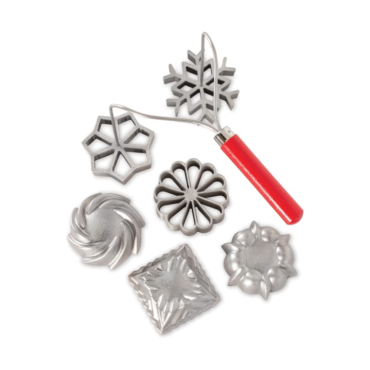 Nordic Ware ロゼットアイロン セット - Red - Nordic Ware