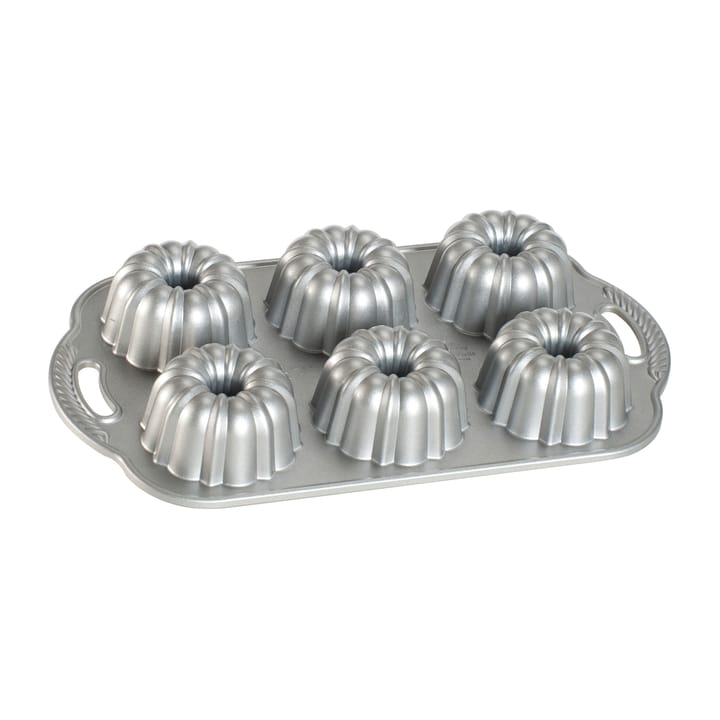 Nordic Ware アニバーサリー ミニバン�トケーキ 焼き型 silver - 1.1 L - Nordic Ware | ノルディックウェア