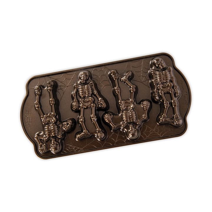 Nordic Ware Spooky Skeleton焼き型 - Bronze - Nordic Ware