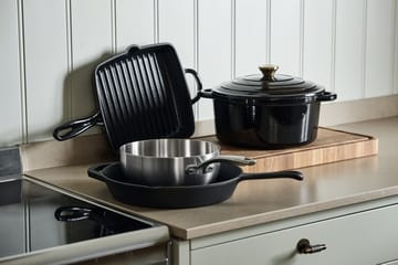 グリルパン 25x25 cm - Cast iron-black - Nordwik