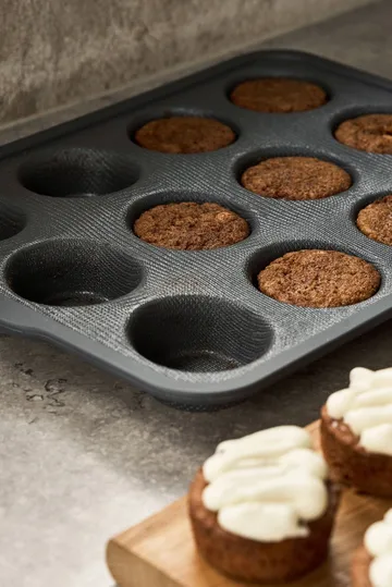 BAKE シリコン型 補強フレーム付き - Muffins, 12 pcs - Nordwik | ノードウィック
