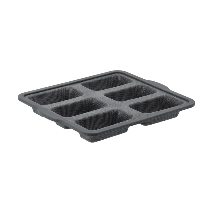 BAKE シリコン型 補強フレーム付き - Rectangular, 6 pieces, 26,2x22,1 cm - Nordwik | ノードウィック