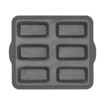 BAKE シリコン型 補強フレーム付き - Rectangular, 6 pieces, 26,2x22,1 cm - Nordwik | ノードウィック