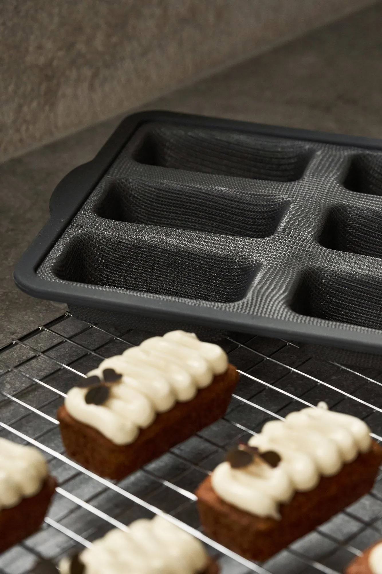 BAKE シリコン型 補強フレーム付き, Rectangular, 6 pieces, 26,2x22,1 cm Nordwik | ノードウィック