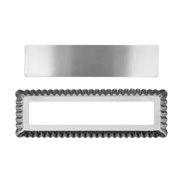 BAKE 底取れ式パイ型 - Rectangular, stainless steel, 35x11 cm - Nordwik | ノードウィック