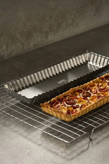 BAKE 底取れ式パイ型 - Rectangular, stainless steel, 35x11 cm - Nordwik | ノードウィック