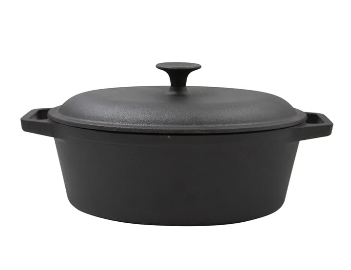 Cast Iron キャセロール オーバル 4 L - Black - Nordwik