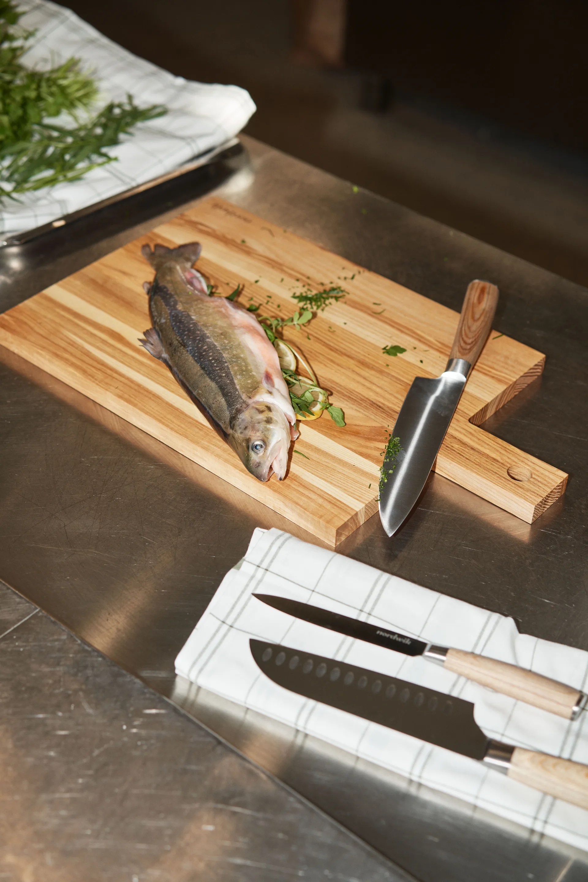 Nordwik ナイフセット  3ピース, Pakka wood Nordwik