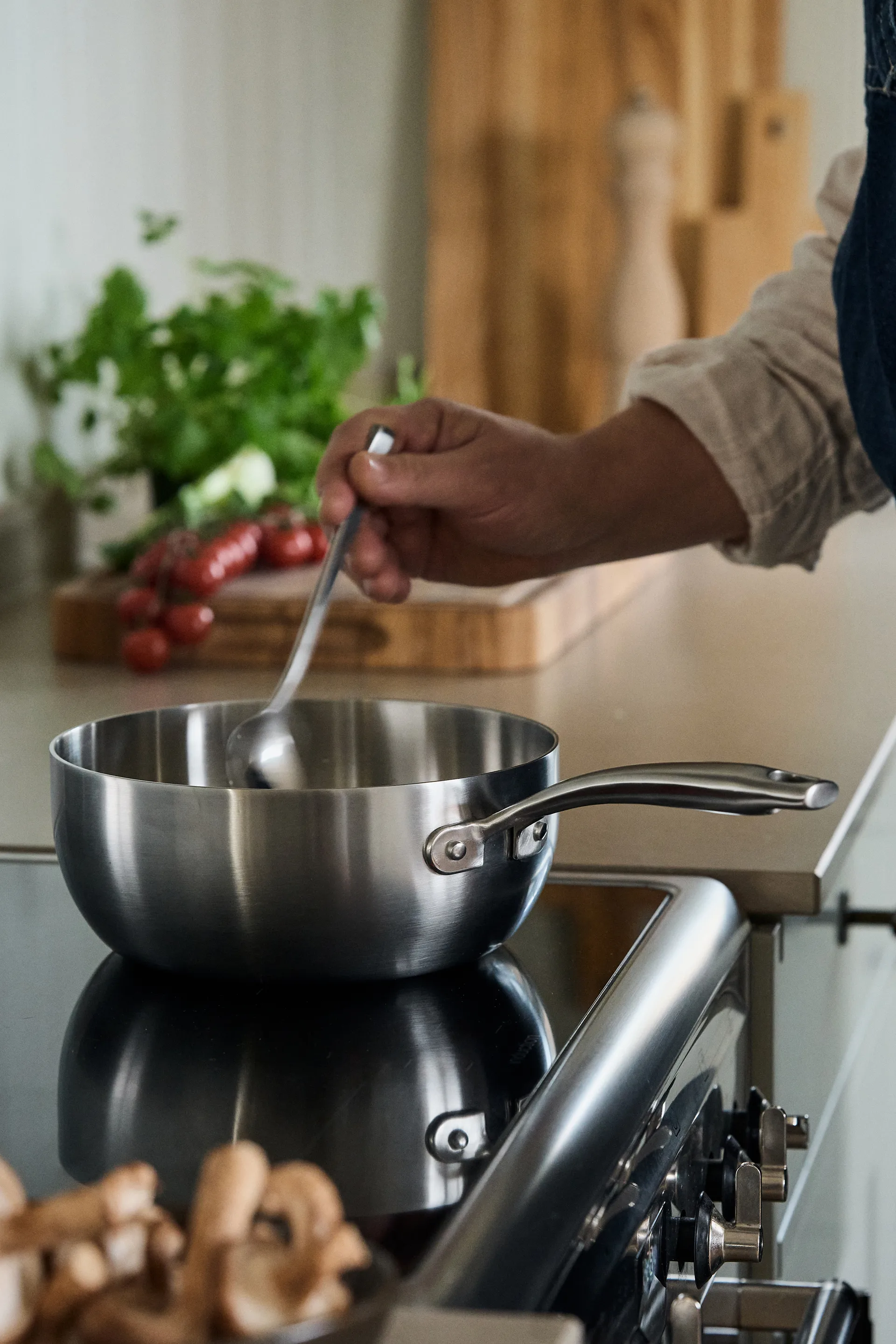 Nordwik ソートゥーズ 3-ply ステンレススチール, 20 cm Nordwik