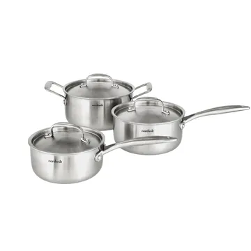 Nordwik 鍋セット 3-ply 3ピース - 1.5 L, 2 L, 3 L - Nordwik | ノードウィック