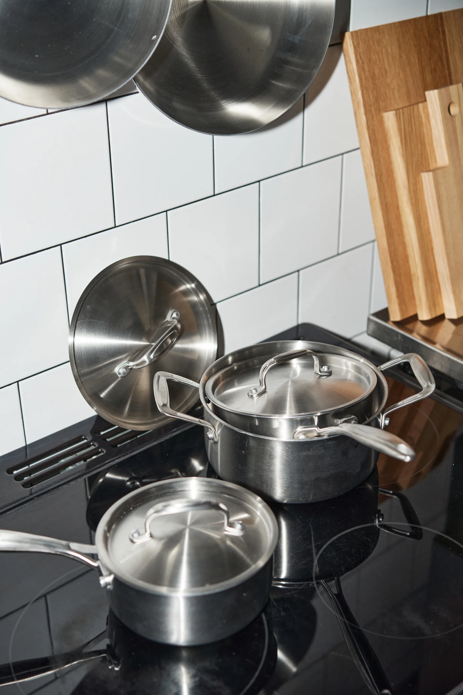 Nordwik 鍋セット 3-ply 3ピース, 1.5 L, 2 L, 3 L Nordwik