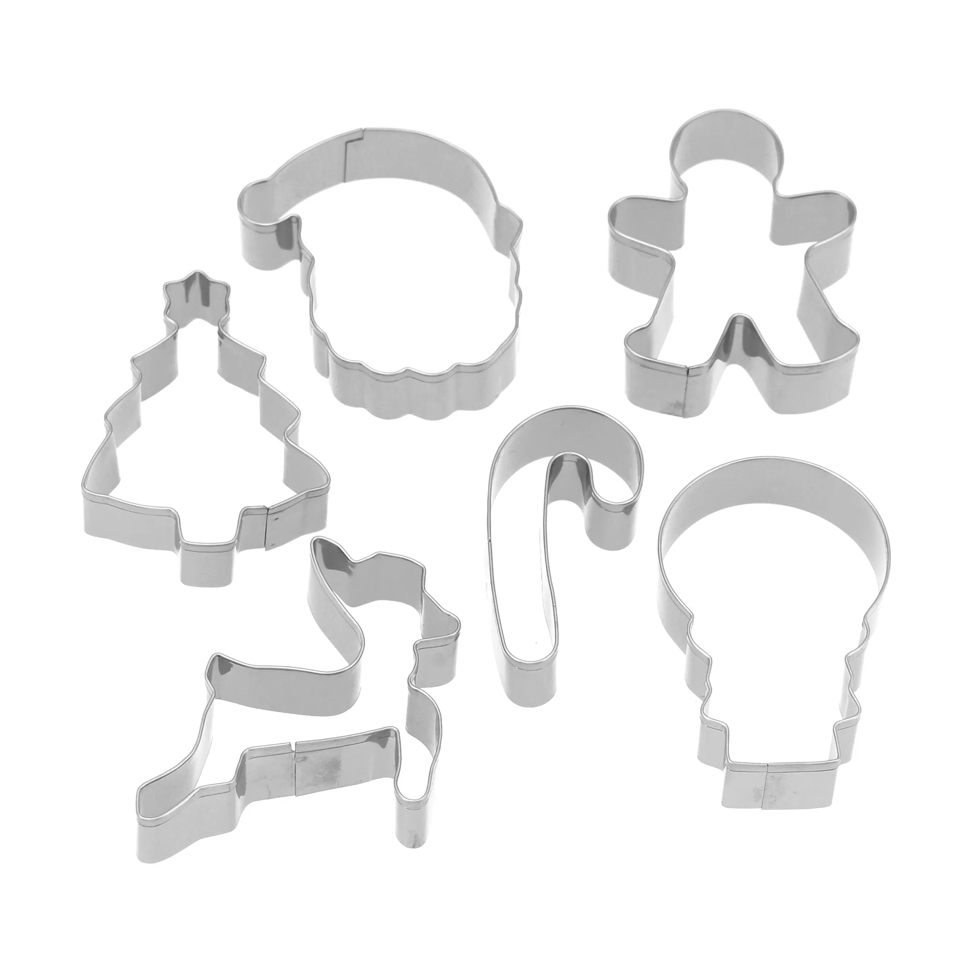 Nordwik ジンジャーブレッドカッター クリスマス 6個, Stainless steel Nordwik