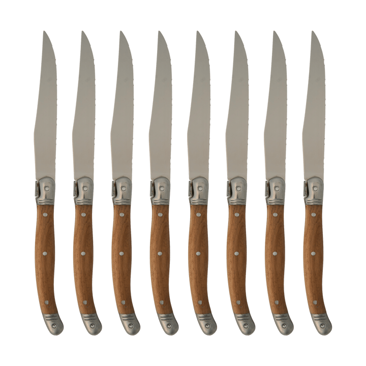 Nordwik フレンチステーキナイフ 8本 - Stainless steel-wood - Nordwik