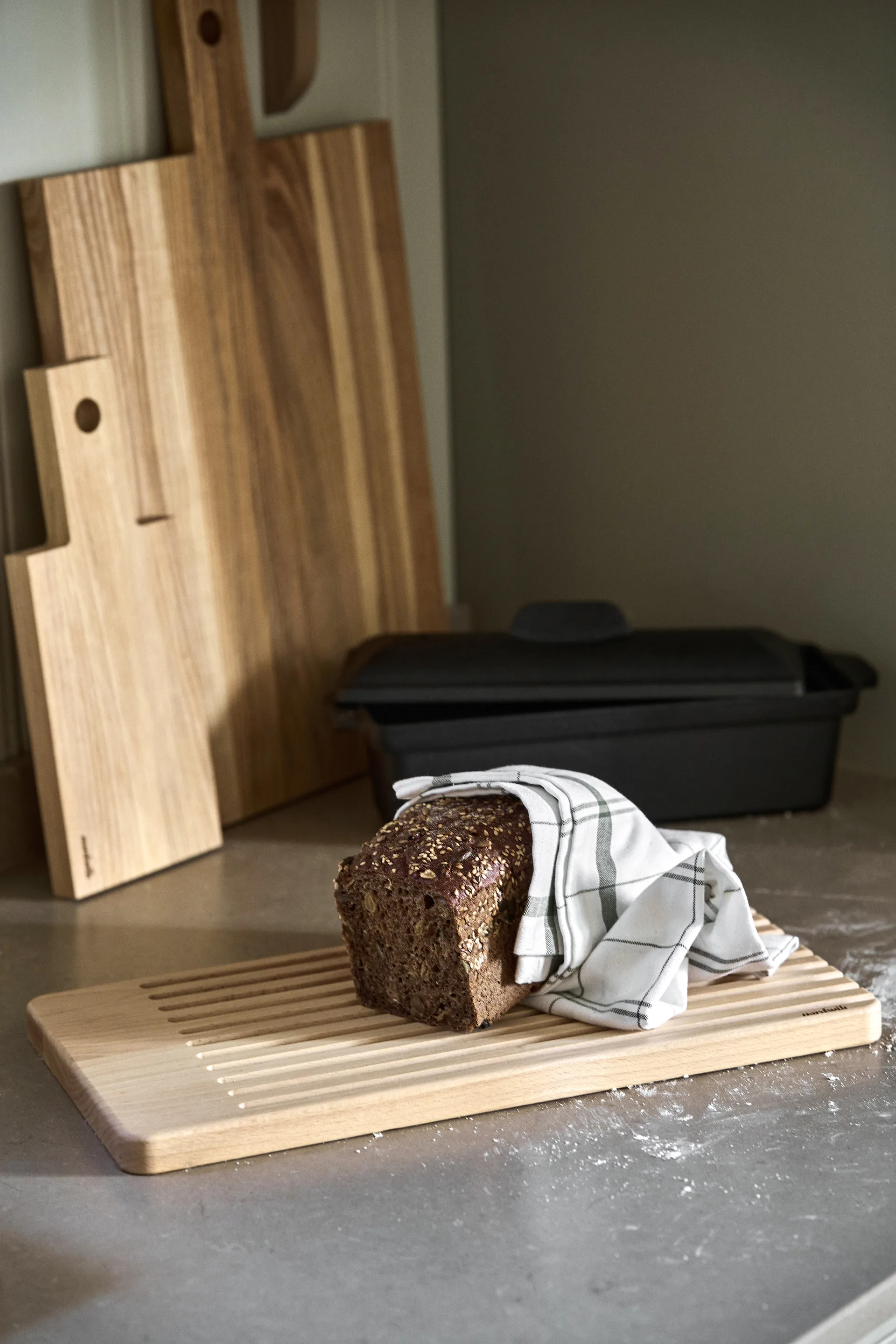 Nordwik カッティングボード for bread beech, 40x20x2cm Nordwik